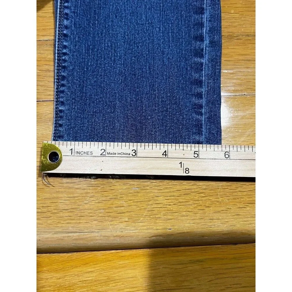Hydraulic Jeans Women's Size 4 Blue Murray High Rise Straight Denim Y2K